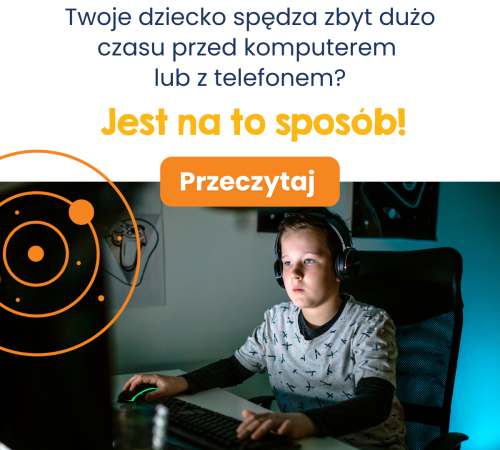 Współcześnie wiele dzieci spędza zbyt dużo czasu przed komputerem lub z telefonem